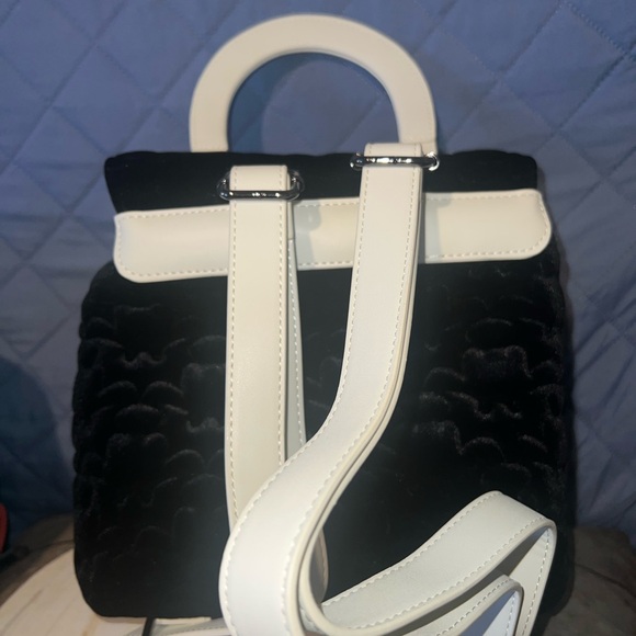 Loungefly Disney The Nightmare Before Christmas Quilted Bat Mini Backpack - Picture 3 of 5